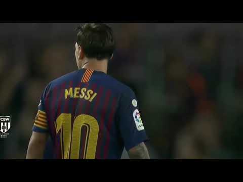 Leo Messi's UNSPORTING gesture with Referee after the game!!