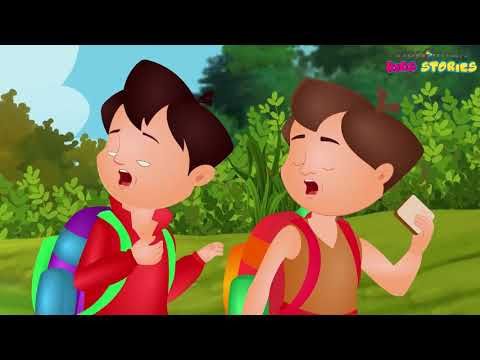 The Bear And The Two Friends | Videogyan Kids Stories | Bedtime Stories & Fairy Tales For Children