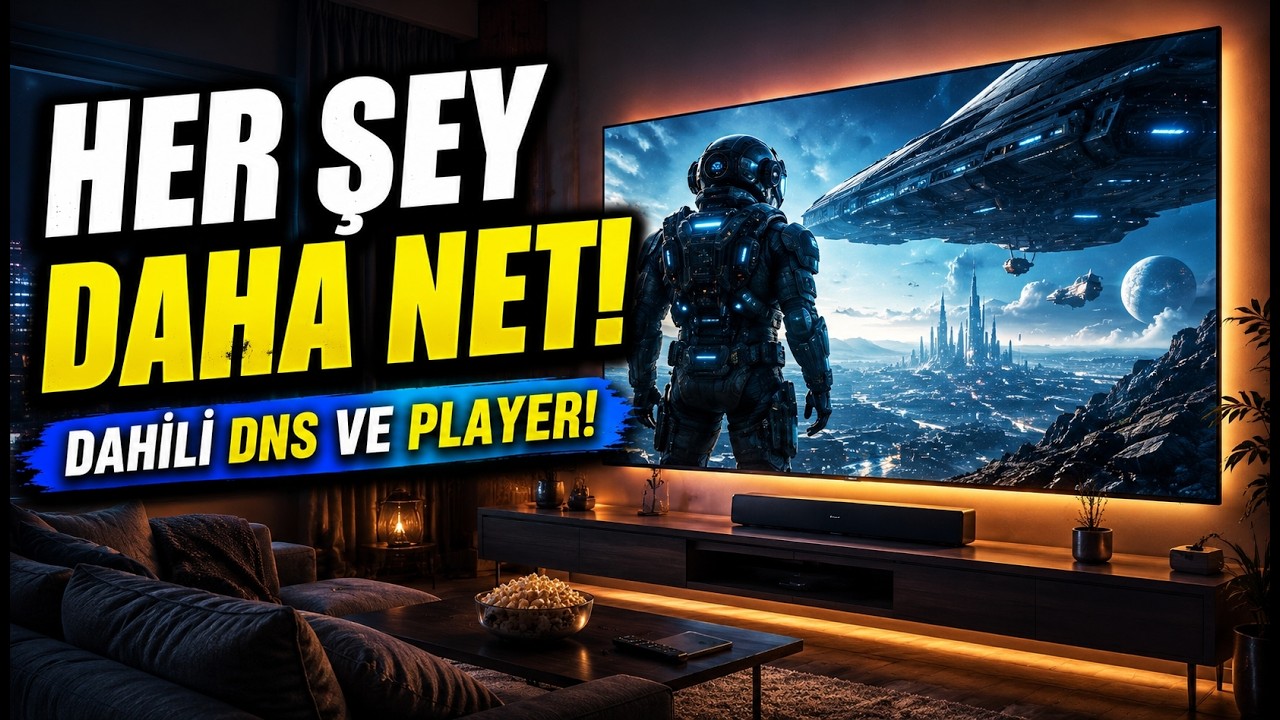 DAHİLİ PLAYER VE GÜNEŞ DNS İLE ARTIK HER ŞEY DAHA DA NET! GÜNCELLEME SADECE SINETECH'TE 📺