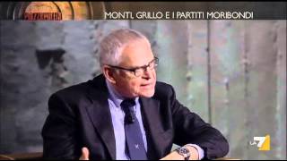 Tutti contro Beppe Grillo, tranne Peter Gomez (Piazza Pulita, 19/04/'12)