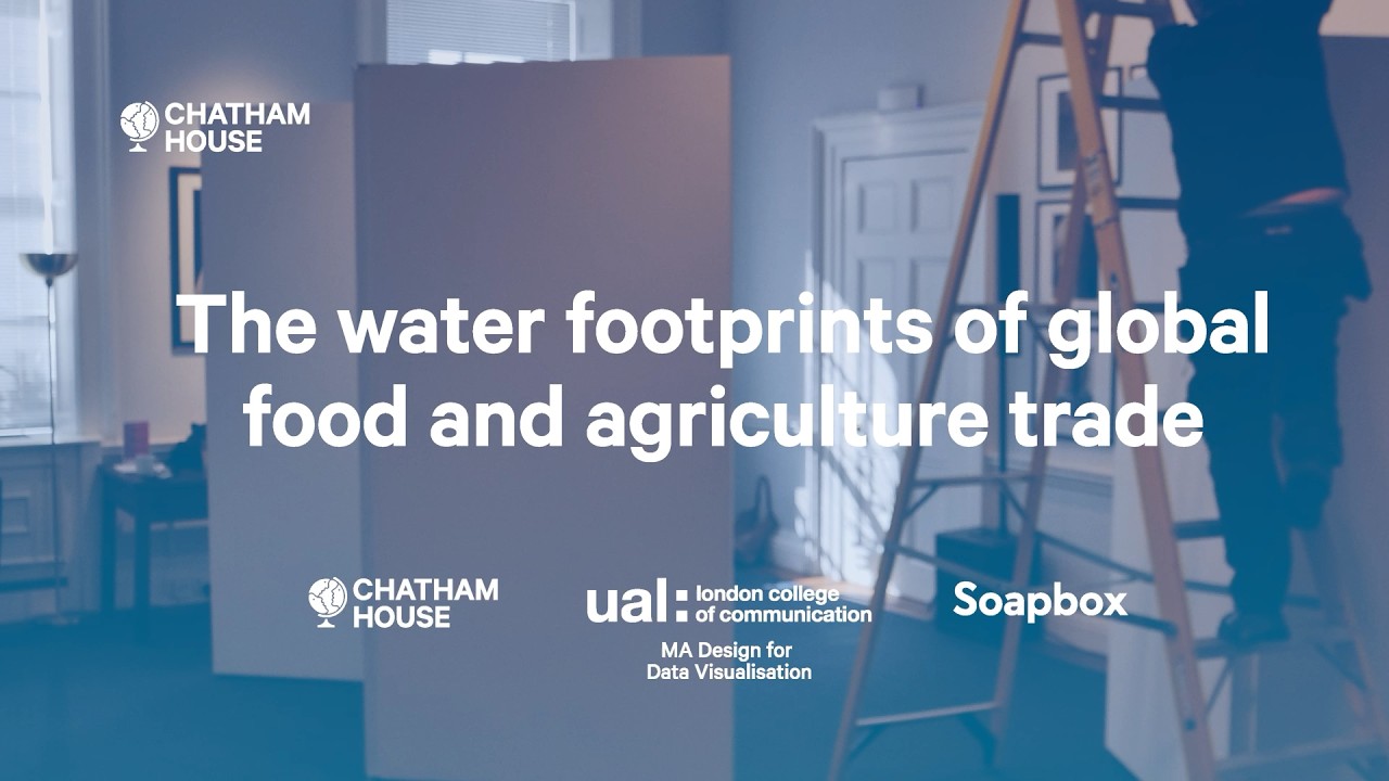 The water footprints of global food and agriculture trade: an exhibition at Chatham House