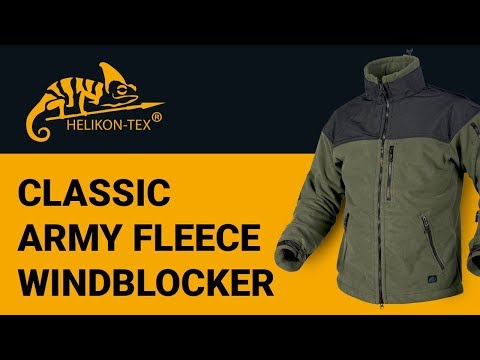 Fleecová mikina Helikon Classic Army Windblocker