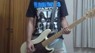 RAMONES 16-I Don't Wanna Be Learned / I Don't Wanna Be Tamed (demo) - Bass Cover