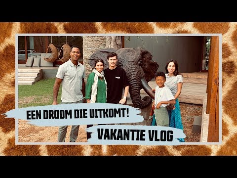 FAMILIE VAKANTIE NAAR AFRIKA! - NINOWILKES #SAFARIVLOG