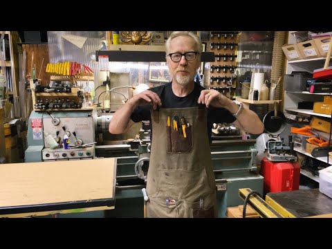 Adam Savage's Favorite Tools: Workshop Utility Apron + Everyday Carry!