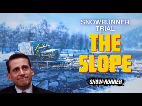 The Slope - Finally Completed this Amazing SnowRunner Trial After 4 Years - Hood Ornaments Unlocked