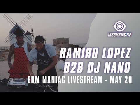 Ramiro Lopez b2b DJ Nano for Maniac Blvck by EDM Maniac Livestream (May 20, 2021)