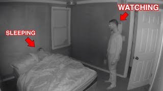 We Found Him Watching Her Sleep..