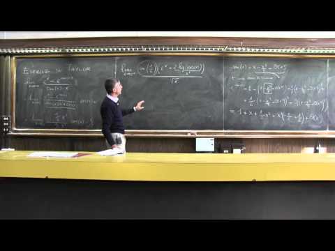 Analisi Matematica 1, Prof. Camilli - lezione 33 (6 Nov. 2015)