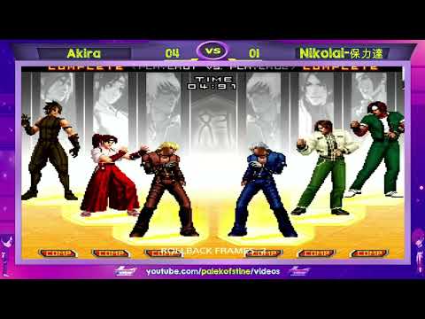 Akira Vs Nikolai-保力達 FT10 KOF 2002 UM - Aprenda Com Estes