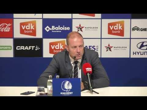 🎙 Persconferentie na KAA Gent - AEK Larnaca