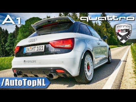 380HP Audi A1 Quattro 2.0 TFSI | 1 of 333 | LOUD! Exhaust SOUND ONBOARD & Revs by AutoTopNL