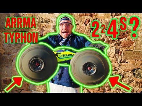 ARRMA TYPHON 223S ON 4S ! WILL IT SURVIVE !?