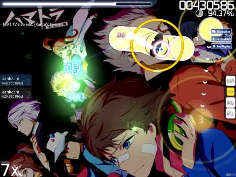 [osu!] livetune adding Yuuki Ozaki(from Galileo Galilei) - FLAT TV size edit. (aznkashi)
