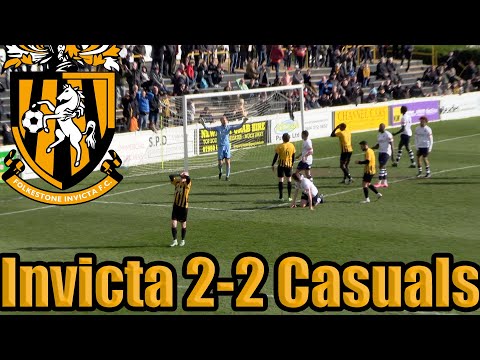 Highlights | Folkestone Invicta 2-2 Corinthian-Casuals | Pitching In Isthmian Premier Division