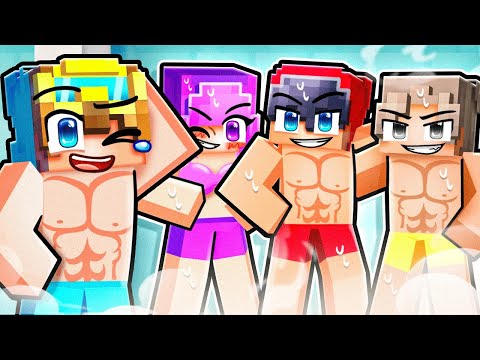 Last to Leave HOT TUB Wins $100,000 in Minecraft!