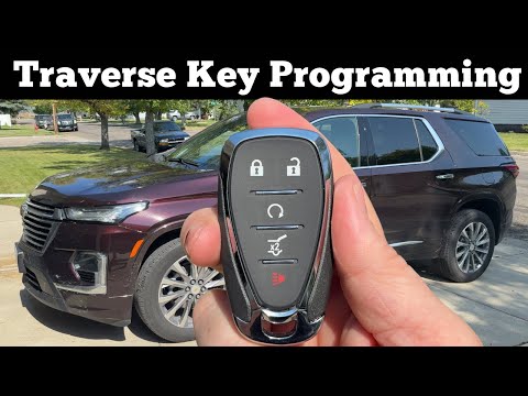 2018 - 2023 CHEVY TRAVERSE Remote Key Fob Programming - How To Program Chevrolet Traverse Key DIY