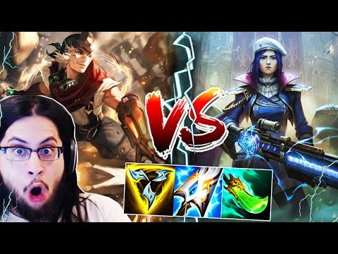 IMAQTPIE Ezreal  VS Caitlyn ADC - NA Grandmaster - Season 15