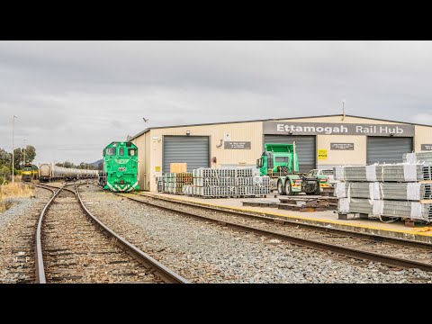 Visiting Ettamogah Rail Hub - New South Wales, Australia
