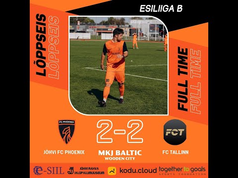 Highlights Esiliiga I üleminekumäng: Jõhvi FC Phoenix (2-2) FC Tallinn