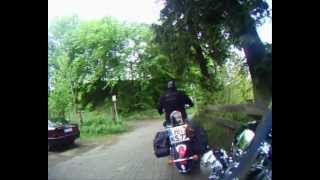 preview picture of video 'Bikertour zu Bodos Garage in Nusse'