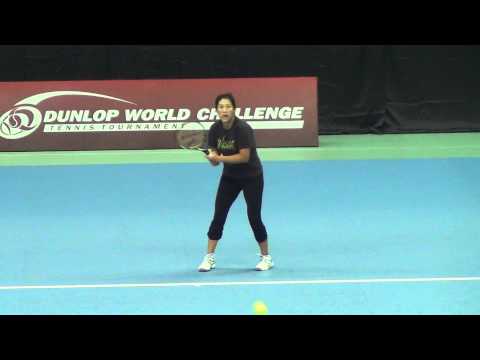 Tamarine Tanasugarn practiced very hard and almost tired