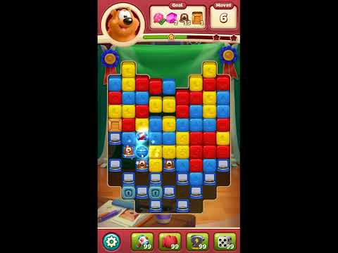 Toon Blast Level 9321 - NO BOOSTERS 🐻🐺🐱 | SKILLGAMING ✔️