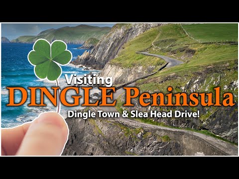 Exploring the DINGLE Peninsula - DINGLE Town and Epic Slea Head Drive!