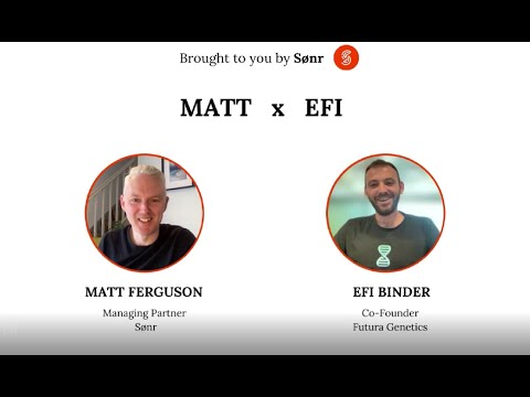 Efi Binder, Co-Founder of Futura Genetics - Spøtlight - YouTube