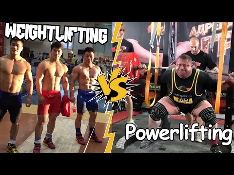 Weightlifting Vs Powerlifting