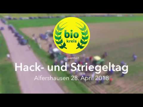 Biokreis Feldtag zur mechanischen Unkrautregulierung in Alfershausen 28.04.2018