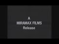 Miramax Films Logo 1983