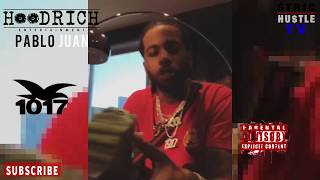Hoodrich Pablo Juan Shows His Unlimited Jewelry & Custom Kicks