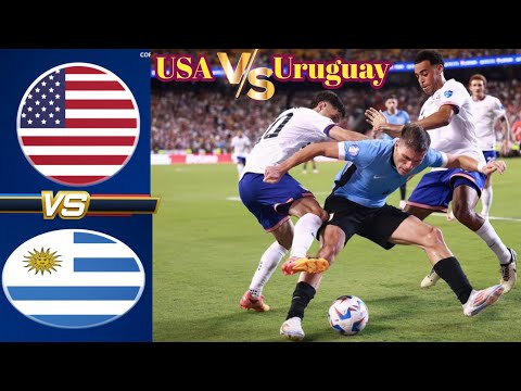 USA vs Uruguay Live Match | USMNT 2025 Friendly Highlights Today full match 