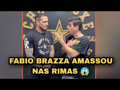 FABIO BRAZZA FAZ UMAS RIMAS ABSURDAS PRO CHARLES DO BRONX