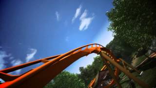 preview picture of video 'Holiday World's Thunderbird right seat POV'
