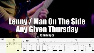 Lenny/Man On The Side | John Mayer | Guitar Tab &amp; Playalong