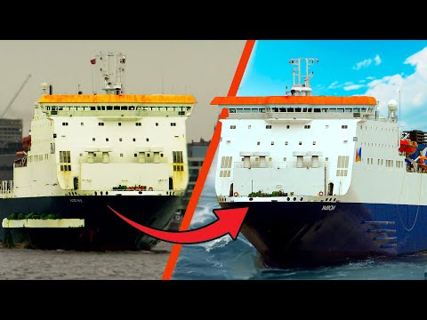 The Gargantuan Task Of Restoring A 17,000 Ton Ferry