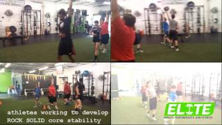 Building Rock Solid Core Stability with these Single Arm Overhead Waiter Walks