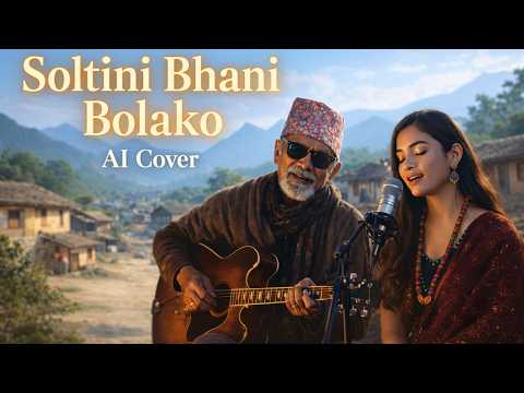 Soltini Bhani Bolako – AI Male Cover | Nepali Folk Song | Campfire Vibes 🔥🌙