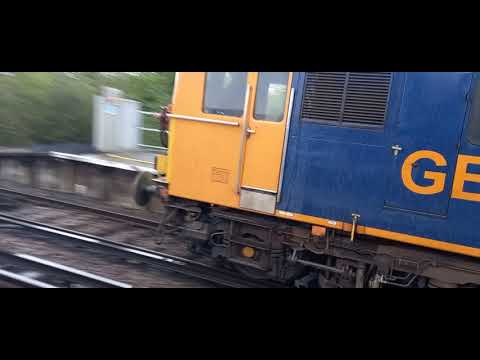 GBRf 73961 'Alison' + DBSO 9701 + 73965 depart Minster with a test train (05/05/2021)