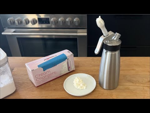 Making Whipped Cream in the iSi Whipped Cream Dispenser