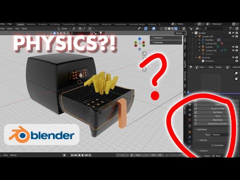 Blender Physics - Quick tip (German)
