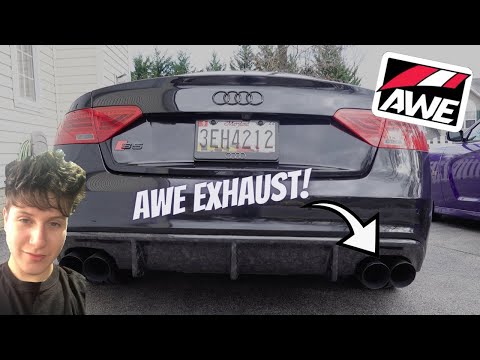 THE S5 GETS LOUD! AWE Touring Exhaust Install