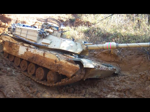 M1 Abrams Stuck in Mud / M1A1 OFF Roading