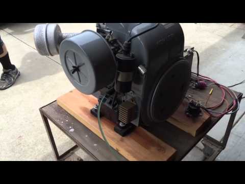 Kohler 16hp K341 Engine Run