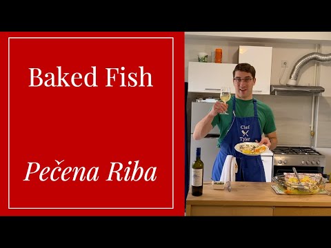 Quintessential Dalmatian Meals, Baked Fish, Pečena Riba