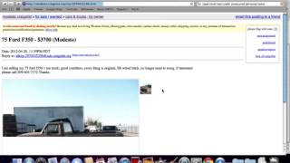 Craigslist Modesto California   Local Used Cars and Trucks For Sale by Owner