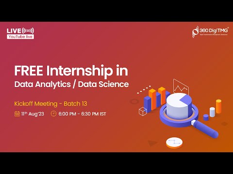 Free Data Analytics Data Science Internship | Batch 13 | 360DigiTMG