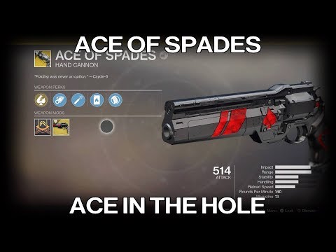 Destiny 2: Forsaken - Ace in the Hole Quest - Unlocking Ace of Spades